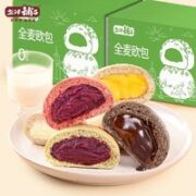 盐津铺子 全麦欧包混合口味 1斤 10个装
