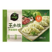 bibigo 必品阁 荠菜猪肉王水饺 1.2kg×4件