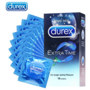 英国进口！Durex 杜蕾斯 延时防早泄 持久快感系列安全套10只盒装