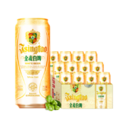 青岛啤酒 全麦白啤 500ml*12听