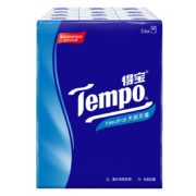 得宝（TEMPO）手帕纸天然无香 4层7片 36包*2件