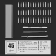 WORKERBEE 工蜂 精密螺丝刀组合套装 45合1