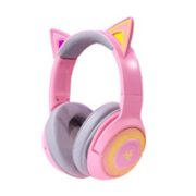 RAZER 雷蛇 北海巨妖 BT萌猫版 头戴式耳机