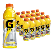 佳得乐 GATORADE 柠檬味 电解质水600ml*15瓶*2件
