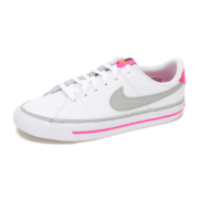 Nike 大童运动休闲鞋 白粉色 1双装