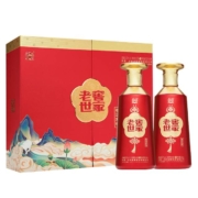88vip：泸州老窖 浓香型白酒 福运双禧 52度 500ml*2瓶
