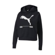 限尺码：PUMA 彪马 经典大LOGO套头卫衣 连帽外套