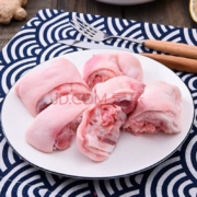 PLUS会员：LVYEYINXIANG 绿鲜印象 新鲜猪蹄块 2kg