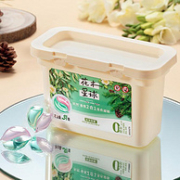 联合利华  花木星球 天然香氛2合1洗衣凝珠  31颗/盒*2件+赠金纺8小袋