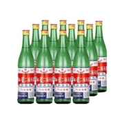 概率券、88VIP：红星 二锅头 绿瓶 46%vol 绵柔型白酒 500ml*12瓶 整箱装