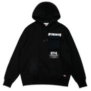 Dickies  印花连帽宽松工装卫衣 DK008084BLK10XS000
