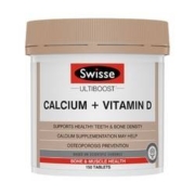 PLUS会员：Swisse 斯维诗  钙+维生素D 150粒*2件