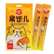 Wanpy 顽皮 Happy100果饭儿系列 三文鱼猫条 60g（12g*5条）