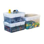 Citylong 禧天龙 多功能双层收纳箱 5格 中号