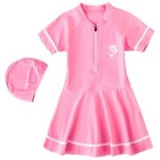 zhuohaozi 卓好姿 女童连体泳衣（赠泳帽）