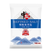 京喜APP、概率券：未加碘精制食用盐 400g/袋*2袋