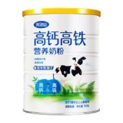 完达山（wondersun）高钙高铁营养奶粉 适用于学生青少年中老年奶粉 700g