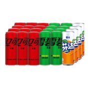 可口可乐 可乐*12罐+雪碧*8罐+芬达*4罐 共330ml*24罐