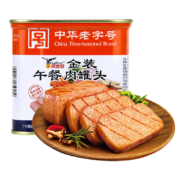 京东特价APP: 鹰金钱 金装午餐肉罐头 340g