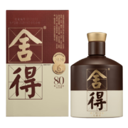 PLUS会员、需抢券：舍得 品味舍得 第四代 建厂80周年纪念版 52%vol 浓香型白酒 500ml 单瓶装