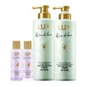 LUX 力士 花漾悦香小苍兰香氛洗护套装470g*2+100g*2