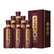 JINSHA 金沙 真实年份6年 53%vol 酱香型白酒 500ml*6瓶 整箱装
