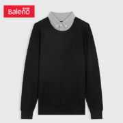 PLUS会员：Baleno 班尼路 男士翻领针织衫 88035102