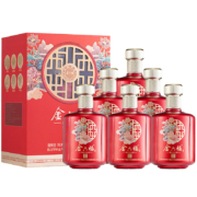 plus会员：金六福 窖陈玖号 浓清兼香型白酒 50.8度 500ml*6瓶