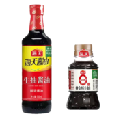 海天 生抽酱油500ml+0金标生抽100ml