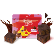 京喜APP、PLUS会员、概率券：雀巢 Nestle 脆脆鲨 鲨明治巧克力威化饼干  105g