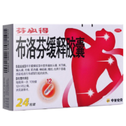 京喜特价、概率券：芬必得 布洛芬 缓释胶囊 0.3g*24粒