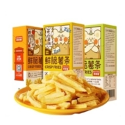 概率券、嘟嘟薯原切香脆薯条90g*3盒