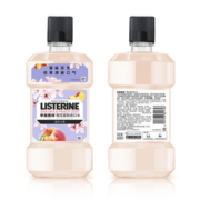 减少细菌滋生！LISTERINE  李施德林 樱花蜜桃漱口水 500ml *3