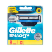 88VIP！Gillette 吉列 锋速3剃须刀头 3层刀片8刀片装