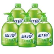 聚划算百亿补贴：蓝月亮 抑菌芦荟洗手液500g*5瓶