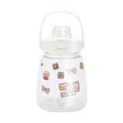 LATTLIV 网红大肚吸管杯子1300ml*2件