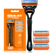 20点开始、PLUS会员：Gillette 吉列 锋隐5手动剃须刀（1刀架+4刀头）