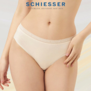 SCHIESSER 舒雅 莫代尔桑蚕丝抗菌女士平角内裤 E0/20063S*4件