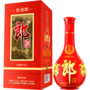 12点开始、需抢券、京喜APP：LANGJIU 郎酒 红花郎 红10 第四代 53%vol 酱香型白酒 500ml 单瓶装
