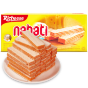 京东特价APP、需购券：Richeese纳宝帝丽芝士威化饼干奶酪味145g*3盒 进口休闲零食
