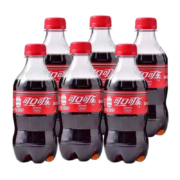 京东特价app：可口可乐 300ml 碳酸饮料可乐 4瓶