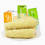 聚划算百亿补贴：天勤粒粒净 真空包装玉米 小小白糯5条+小小黄糯5条