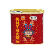 PLUS会员：梅林 午餐肉罐头 340g*1罐*4件