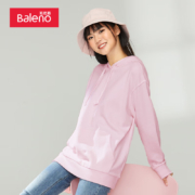 Baleno 班尼路 女款100%纯棉净色卫衣