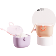 嫚熙(EMXEE)  奶粉盒 大容量储存  奶油蜜瓜 500ML