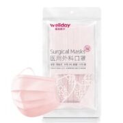 WELLDAY 维德 医用外科口罩 10片*5包 粉色