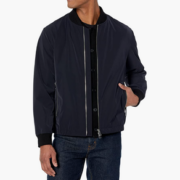 国内2150元！Theory 希尔瑞 City Bomber Sp.Found 男士经典棒球服夹克外套M0175408  直邮含税到手￥1617.41