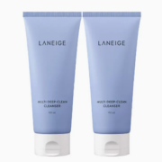深入清洁毛孔污垢！LANEIGE 兰芝 多效四合一洗面奶 150ml*2
