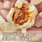 网易严选 味央黑猪鲜肉 嵊州老面小笼包 12只/300g*5袋