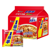 京东特价APP: 康师傅 方便面 一倍半 红烧牛肉面*5连包